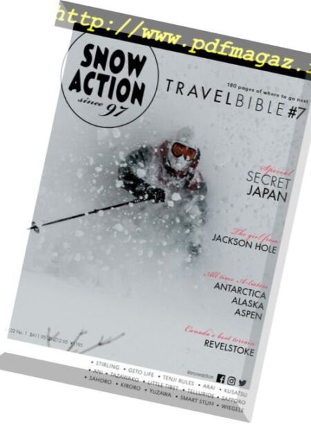Snow Action – July 2018 Cover