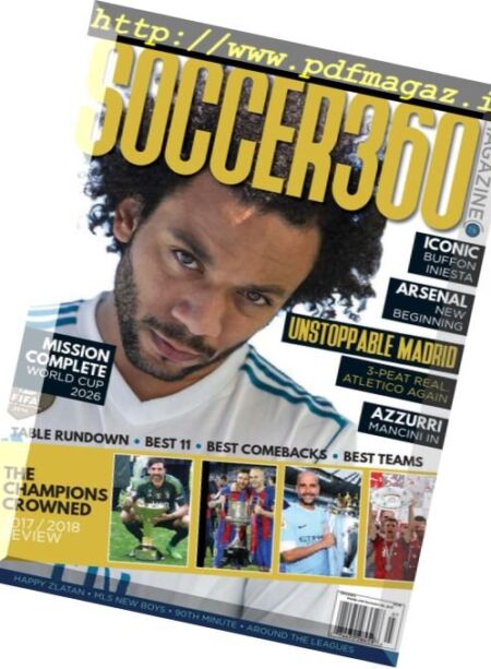 Soccer 360 – July 2018 Cover