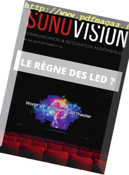 Sonovision – Mai-Juin-Juillet 2018 Cover