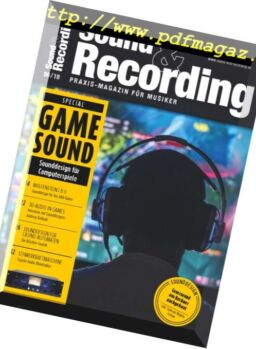 Sound & Recording – Juni 2018