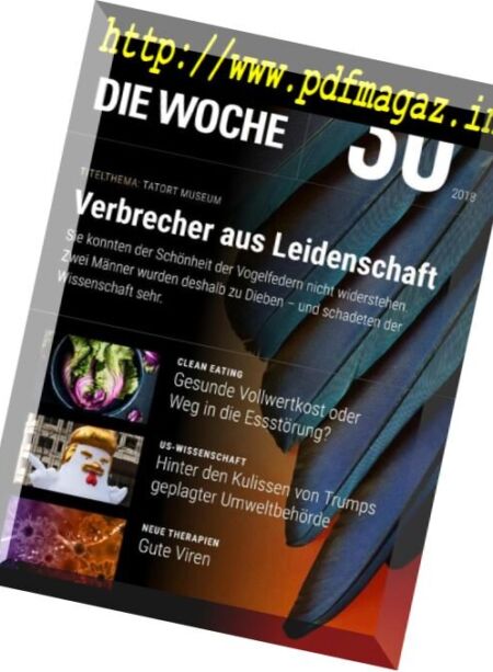 Spektrum Die Woche – Nr.30, 2018 Cover