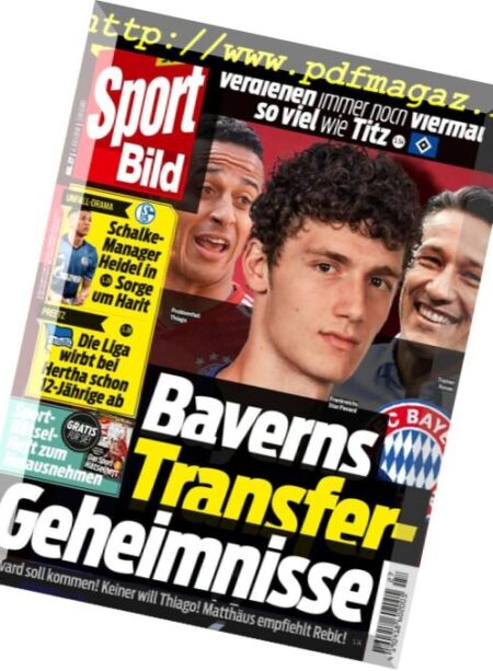 Sport Bild – 04 Juli 2018 Cover