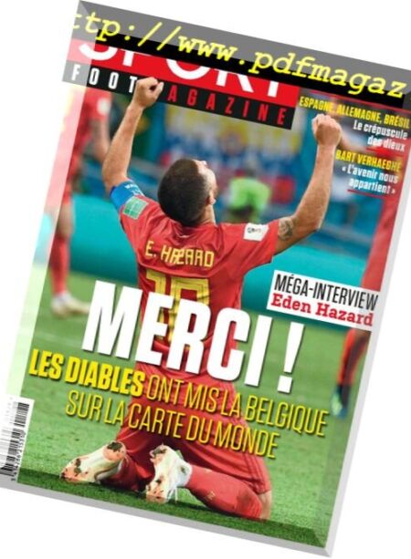 Sport Foot Magazine – 11 Juillet 2018 Cover
