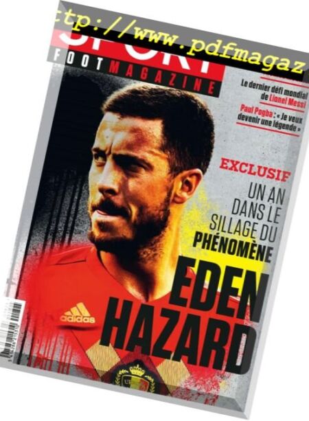 Sport Foot Magazine – 20 Juin 2018 Cover