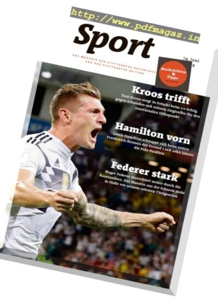 Sport Magazin – 24 Juni 2018 Cover