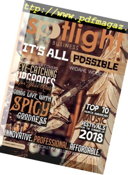 Spotlight on Business – June 2018 Cover