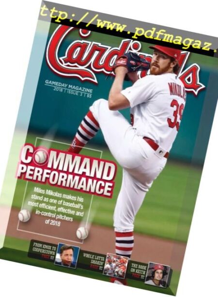 St. Louis Cardinals Gameday – June 2018 Cover