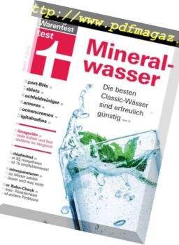 Stiftung Warentest Test – Juli 2018