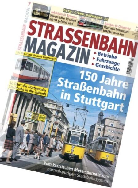 Strassenbahn Magazin – Juli 2018 Cover