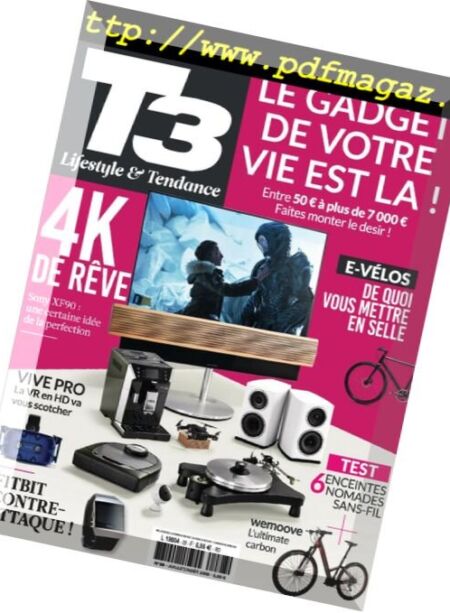 T3 France – juillet 2018 Cover