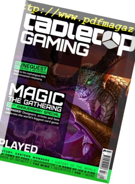 Tabletop Gaming – July 2018 Cover