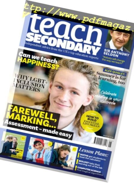 Teach Secondary – July 2018 Cover