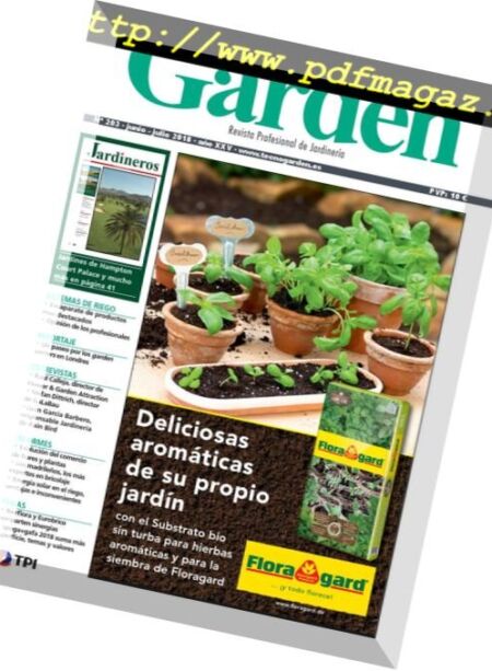 Tecnogarden – junio 2018 Cover
