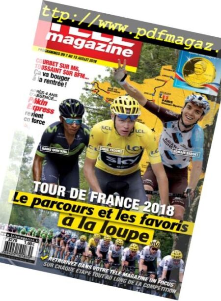 Telemagazine – 07 juillet 2018 Cover