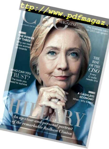 The CEO Magazine Australia & New Zealand – June 2018 Cover