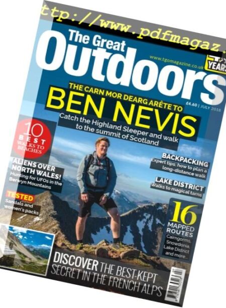 The Great Outdoors – July 2018 Cover