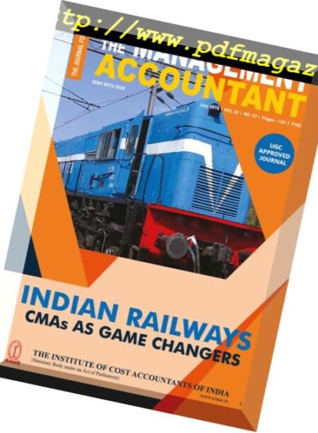 The Management Accountant – July 2018 Cover