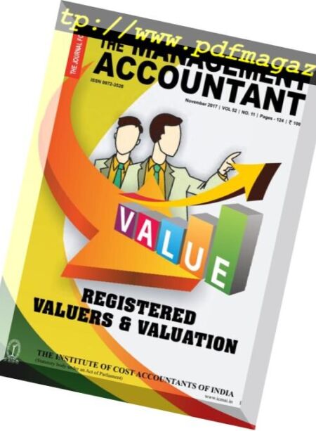 The Management Accountant – November 2017 Cover