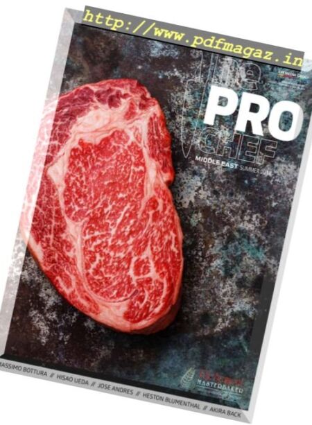 The Pro Chef Middle East – Summer 2018 Cover