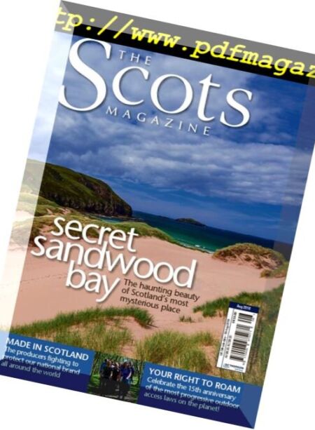 The Scots Magazine – August 2018 Cover