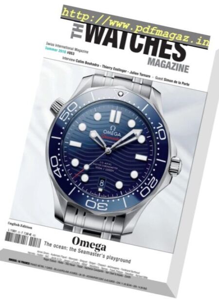 The Watches Magazine – Summer 2018 Cover