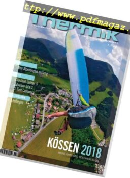 Thermik Magazin – Juli 2018