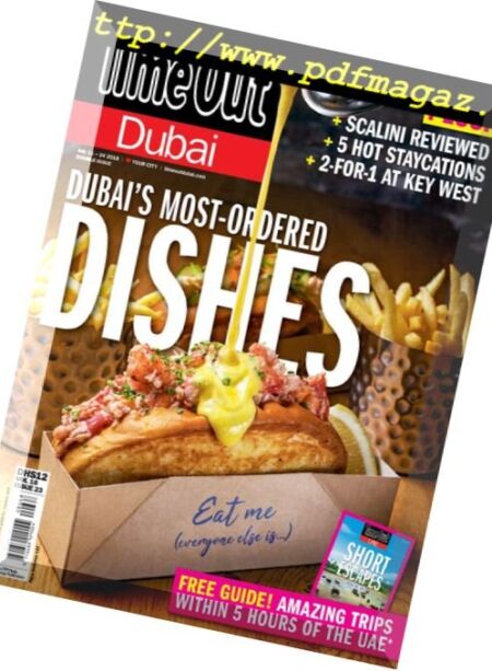 TimeOut Dubai – July 11, 2018 Cover