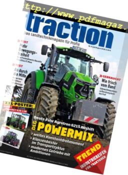 Traction Germany – Juli-August 2018