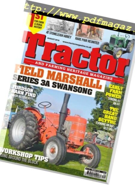 Tractor & Farming Heritage – August 2018 Cover