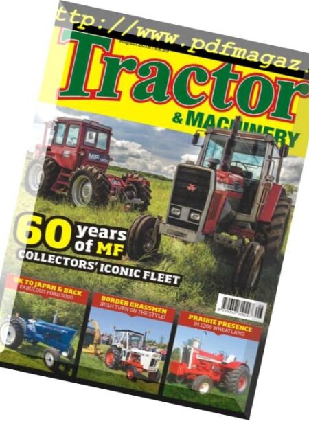 Tractor & Machinery – August 2018 Cover