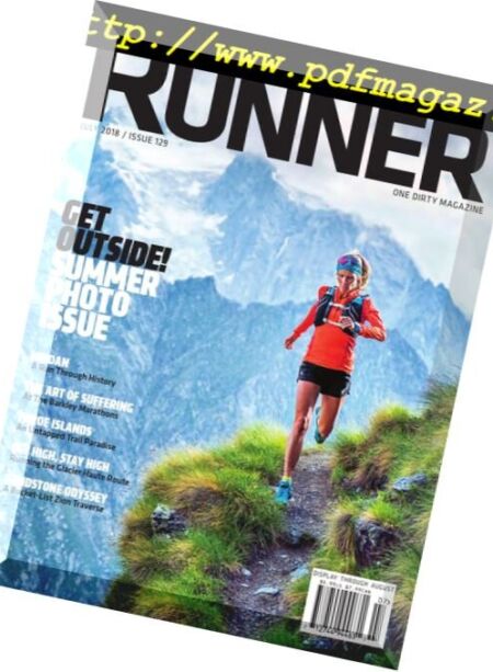 Trail Runner – August 2018 Cover