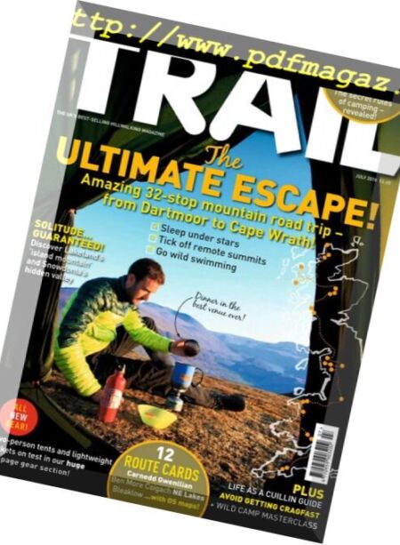 Trail UK – July 2018 Cover