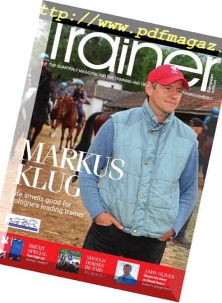 Trainer – European Edition – July 2018 Cover