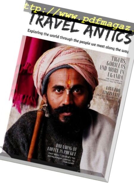 Travel Antics – January 2018 Cover