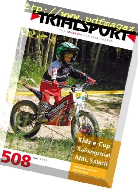 Trialsport – Juli 2018 Cover
