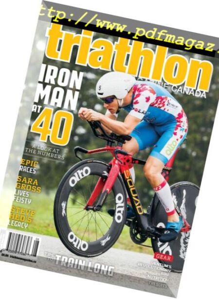 Triathlon Magazine Canada – July 2018 Cover