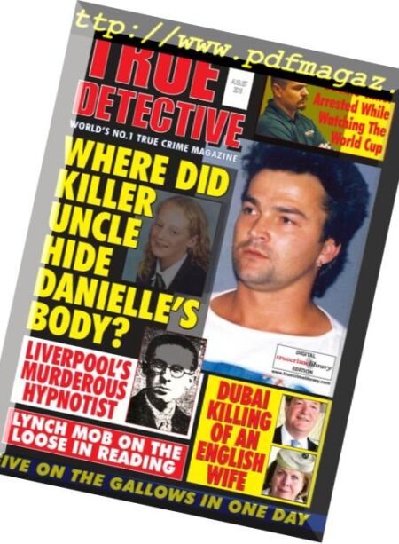 True Detective – August 2018 Cover