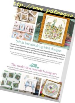 Ultimate Cross Stitch Birds – June 2018