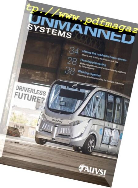 Unmanned Systems – July-August 2018 Cover