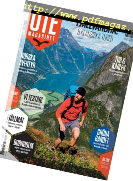 Utemagasinet – juli 2018 Cover