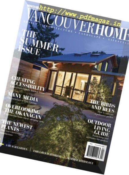 Vancouver Home – Summer 2018 Cover
