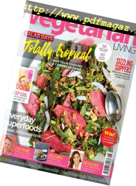 Vegetarian Living – August 2018 Cover