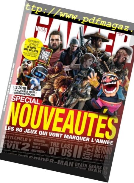 Video Gamer – juillet-aout 2018 Cover