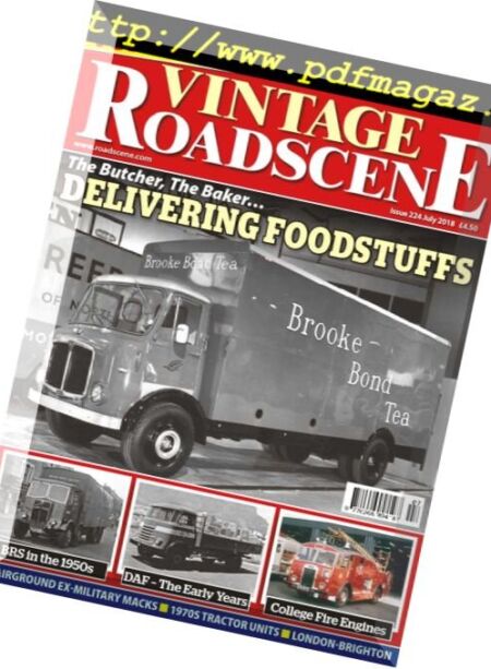 Vintage Roadscene – July 2018 Cover