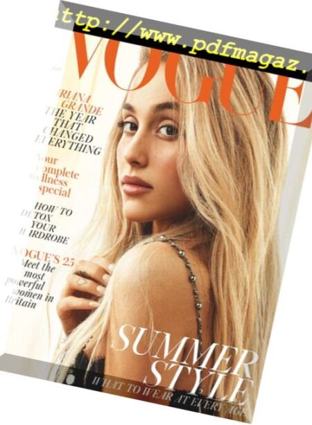 Vogue UK – July 2018 Cover