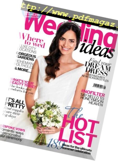 Wedding Ideas – August 2018 Cover