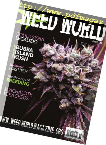 Weed World – August 2018 Cover