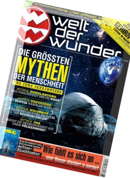 welt der wunder – August 2018 Cover