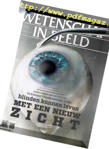 Wetenschap in Beeld – Augustus 2018 Cover