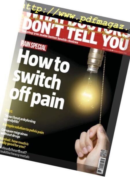 What Doctors Don’t Tell You – July 2018 Cover